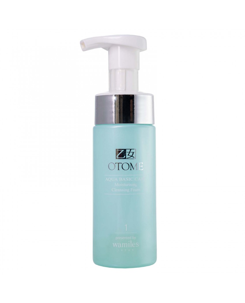 OTOME Aqua Basic Care Moisturizing Cleansing Foam Moisturizing Cleansing Foam, 150 ml