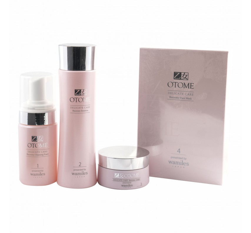 OTOME DELICATE CARE series for sensitive skins 