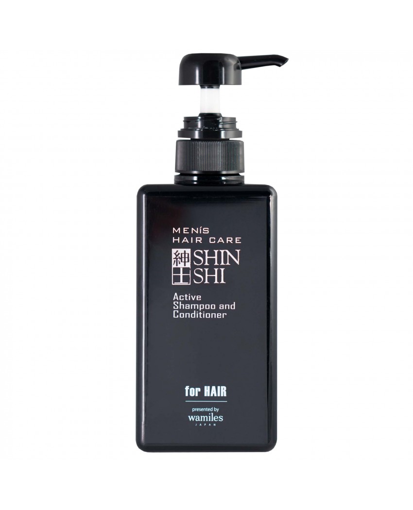 SHINSHI Men Hair Care Active Shampoo Toning Shampoo-Conditioner for Men, 500 ml