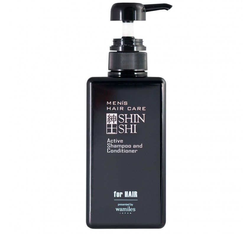 SHINSHI Men Hair Care Active Shampoo Toning Shampoo-Conditioner for Men, 500 ml